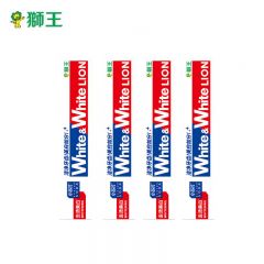 狮王（Lion） 葡萄柚小苏打美白牙膏120g*4大白管清新口气净白去牙渍