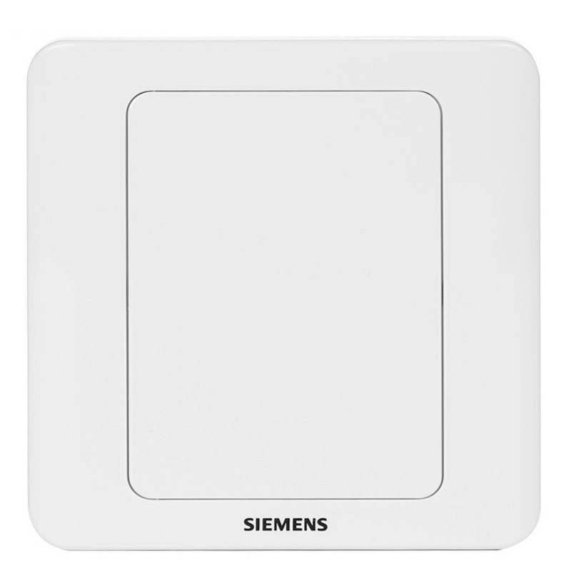 西门子（SIEMENS）开关插座面板 白板挡板盲板远景雅白色空白面板86型 5TG0500-1CC1
