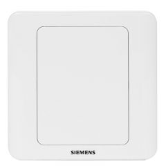 西门子（SIEMENS）开关插座面板 白板挡板盲板远景雅白色空白面板86型 5TG0500-1CC1
