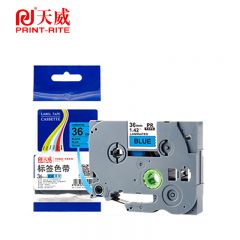 天威  TZw561  标签色带 适用兄弟标签机色带覆膜标签 标签打印机色带不干胶标签纸 36mm