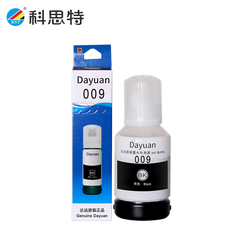 科思特（KST）009墨水 适用爱普生L6558/L6578/L15158/L15168 黑色BK