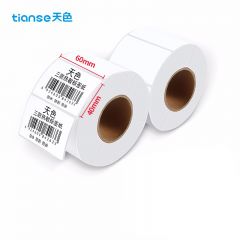 天色 三防热敏标签纸打印纸60*40mm 电子面单标签贴不干胶打印纸 950张*2卷 TS-4323