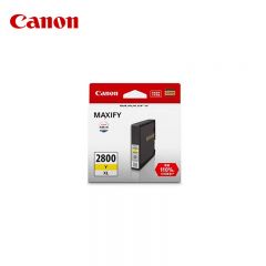 佳能（Canon） PGI-2800XL Y 大容量黄色墨盒(适用MB5480/MB5180/iB4180)