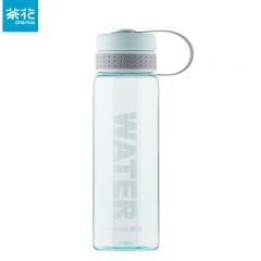 茶花（CHAHUA）格瑞斯水杯大容量塑料水杯男便携水瓶杯户外运动大号水壶女 浅绿色900ml【050013】
