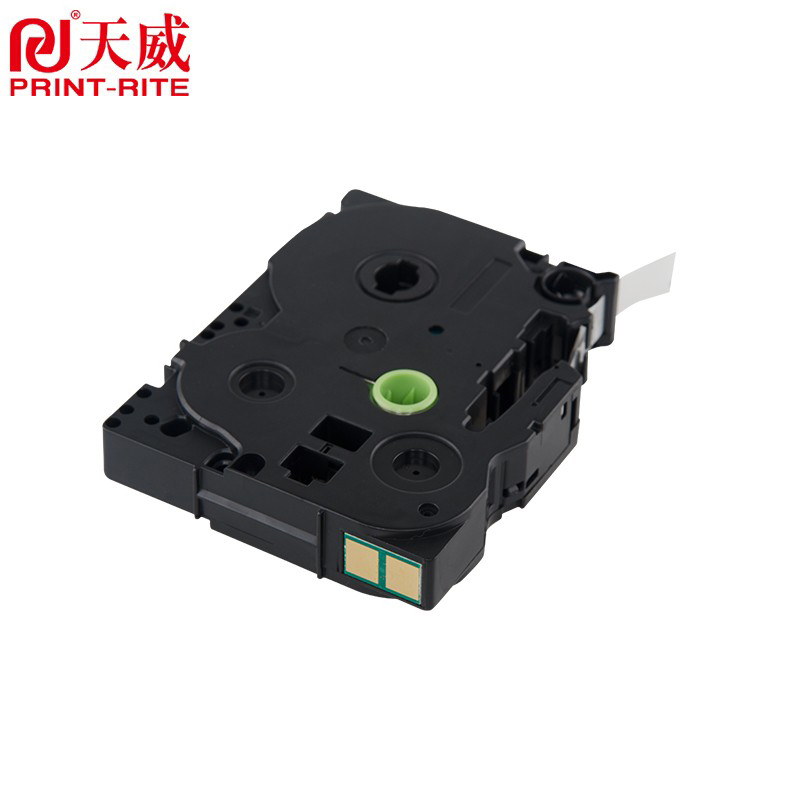 天威TZE-Z131 覆膜标签色带适用兄弟PT-E115标签机色带9mm等 标签打印机色带  支