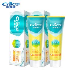 纳爱斯（CNICE） 营养维C鲜橙薄荷营养牙膏165g*2支 维他命C鲜橙薄荷香
