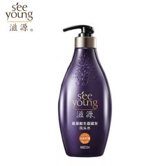 滋源（seeyoung） 氨基酸生姜健发洗发水无硅油强韧柔顺修护洗头水535ml