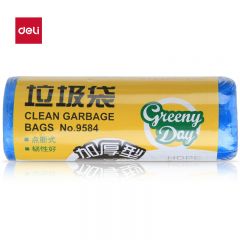 得力 垃圾袋 混色9584 30个/卷