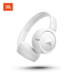 JBL TUNE 670NC 头戴式数字降噪无线耳机 语音感知 蓝牙5.3 音乐游戏网课超长续航 轻巧舒适 珍珠白