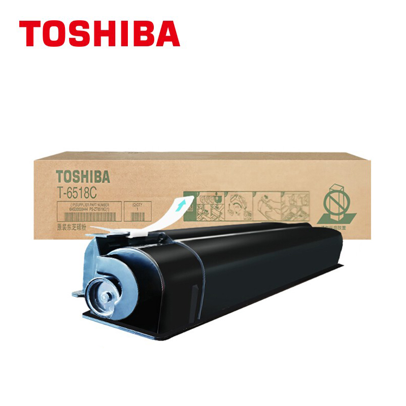 东芝（TOSHIBA）T-6518C原装碳粉（墨粉）(适用于eS5518A/6518A/7518A） T-6518C 黑色标准装（106600页）