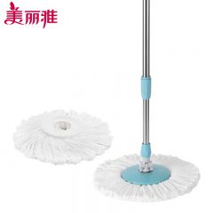 美丽雅（MARYYA）旋转拖把配件单拖不含桶共2个拖头拖地不累腰家务更舒适 HC051416