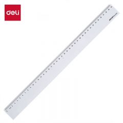 得力 透明塑料直尺 6240 40cm 只