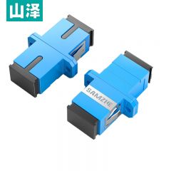 山泽（SAMZHE） GSS-50光纤适配器电信级SC-SC单工对接头耦合器 (50个装)