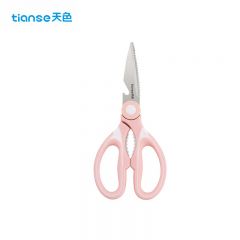 天色（TIANSE）TS-5745 厨房剪刀 粉色