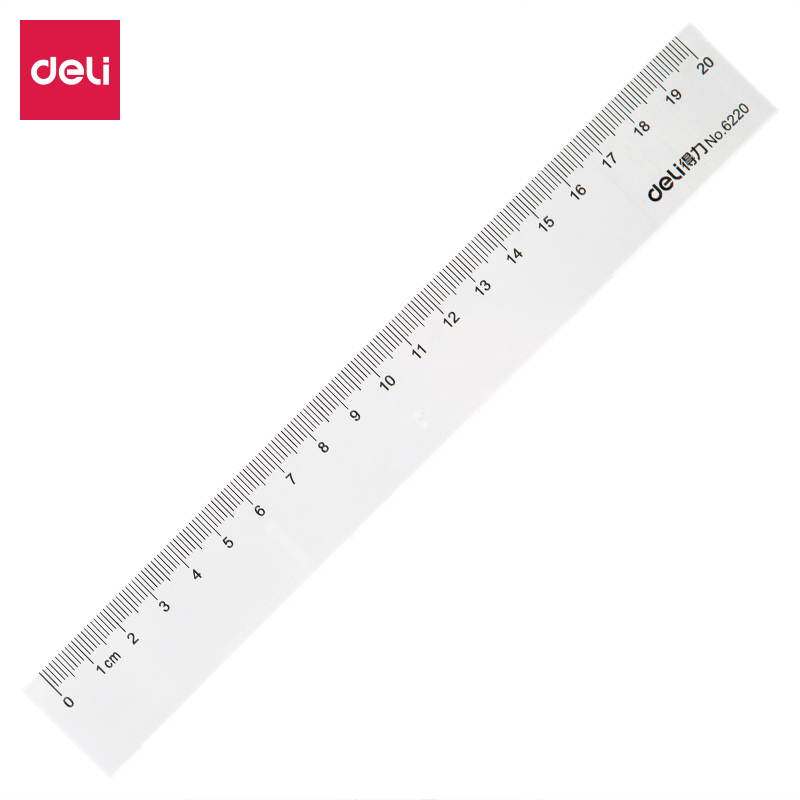 得力 直尺20cm  6220（把）