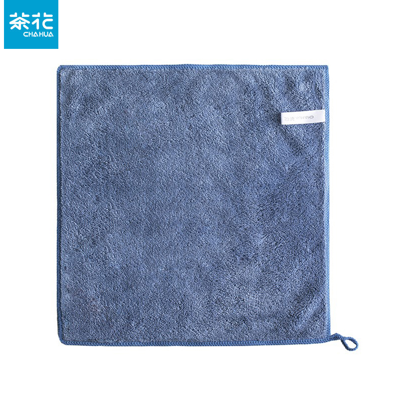 茶花（CHAHUA） 220003 家用柔软强劲吸水抹布3片清洁厨房毛巾家用吸水不易掉毛