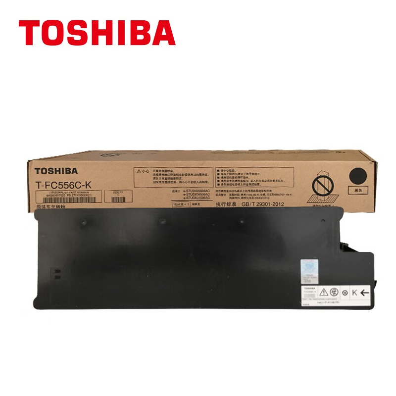 东芝（TOSHIBA）T-FC556C-K原装碳粉（墨粉）适用FCC-5506A/5616AC/6616AC/7616AC/e-STUDIO T-FC556CK 黑色100000页