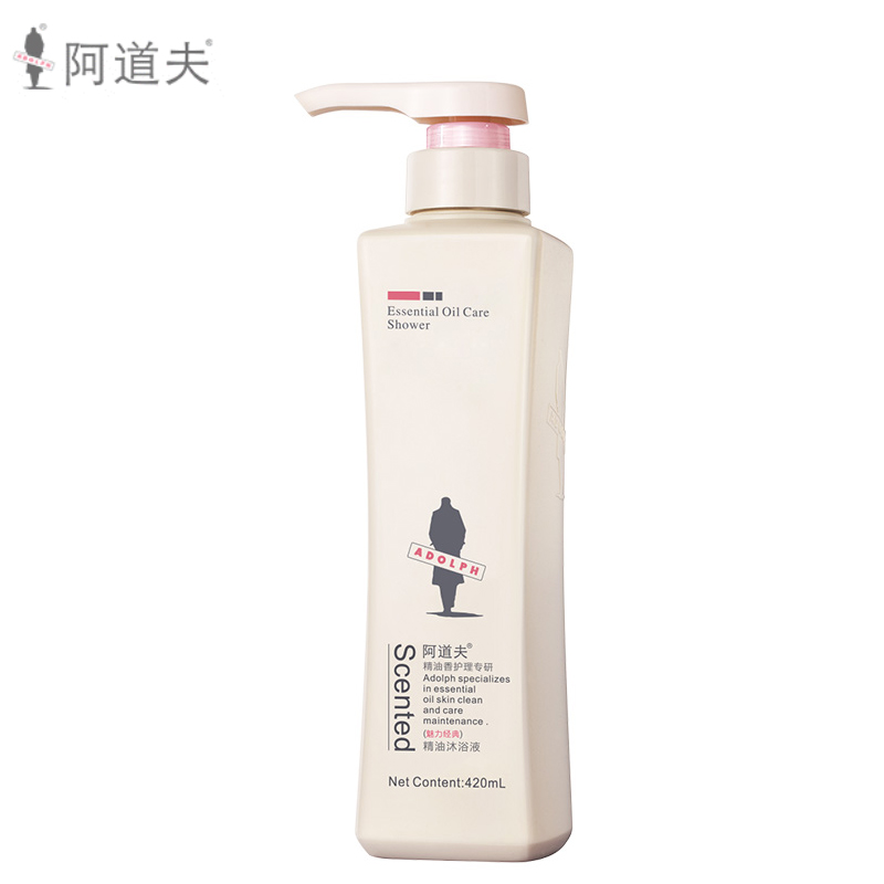 阿道夫（ADOLPH）香氛沐浴液嫩滑滋润沐浴乳 经典留香 精油沐浴露420ml