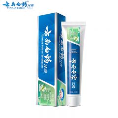 云南白药 薄荷清爽香型牙膏帮助减轻牙龈出血疼痛清新口气205g