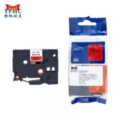扬帆耐立（YFHC） TZ-441标签色带(红底黑字/18mm)