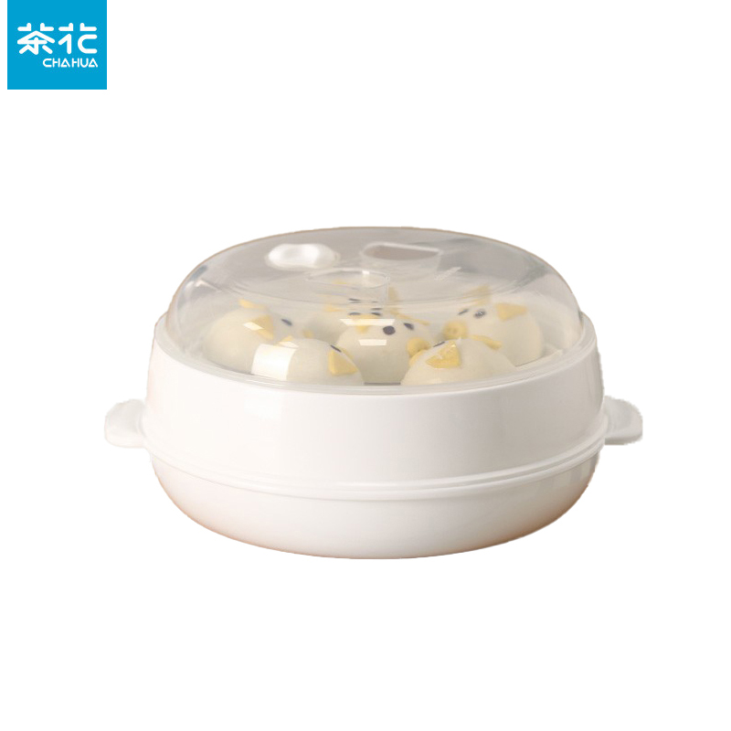 茶花（CHAHUA）双层蒸笼1000ml受热均匀耐高温 2701