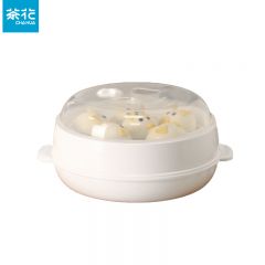 茶花（CHAHUA）双层蒸笼1000ml受热均匀耐高温 2701