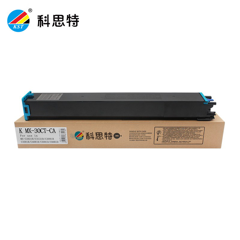 科思特（KST）K MX-30CT粉盒带芯片（国内版本） 专业版 蓝色K MX-30CT-CA