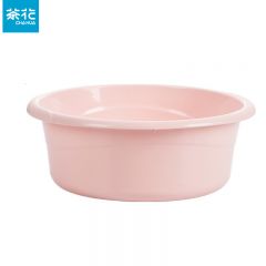 茶花（CHAHUA） 39cm大号洗衣盆洗脚盆无异味放心PP材质加厚塑料盆子泡脚盆水盆洗菜盆颜色随机发03391K
