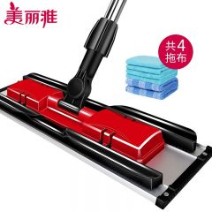 美丽雅（MARYYA）大拖头共4张配布40cm加大面板省时省力 HC050433