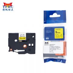 扬帆耐立（YFHC） TZ-621标签色带(黄底黑字/9mm)