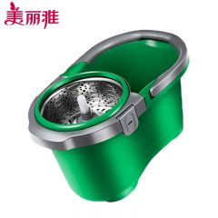 美丽雅（MARYYA） HC064898 旋转拖把旋转甩水拖拖把桶+拖把+2张拖布