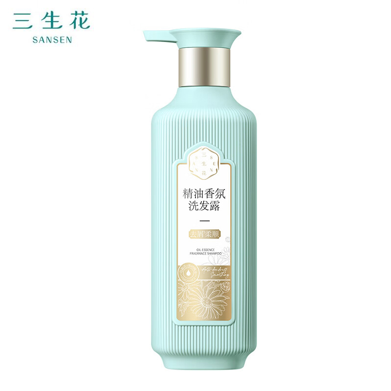 百雀羚（PECHOIN） 精油香氛去屑柔顺洗发水800ml改善毛躁顺滑氨基酸