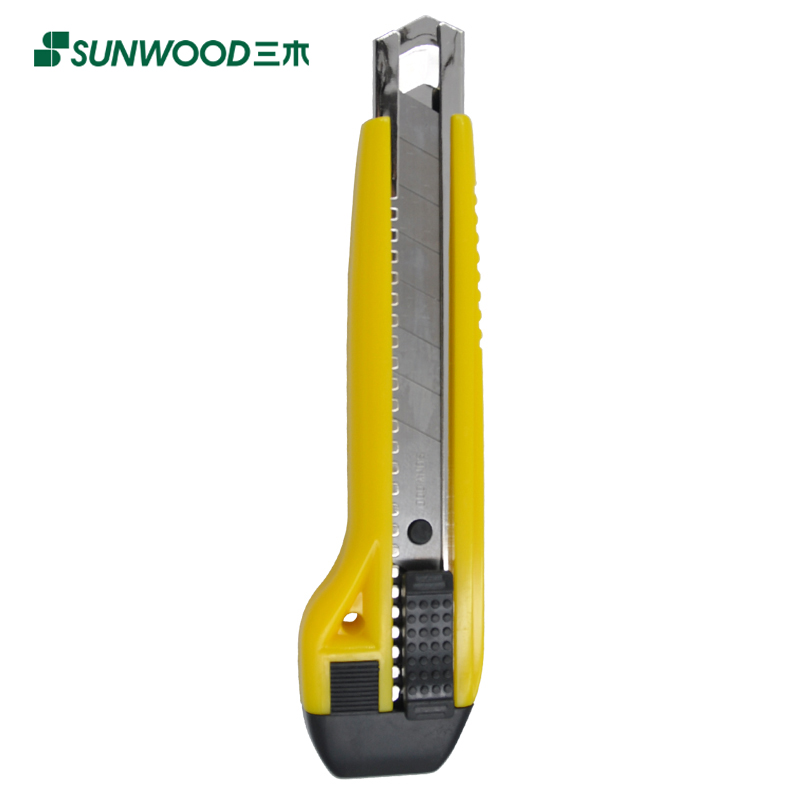 三木（SUNWOOD） 91023 大号美工刀 黄（计价单位：把）