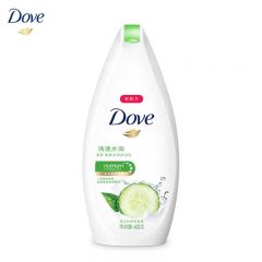 多芬（Dove）清爽水透沐浴乳400g 亲肤醒活肌肤 持久留香润肤（新老包装随机）