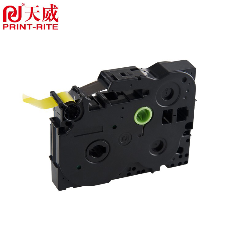 天威 TZE-Z631 覆膜标签色带适用兄弟PT-E115标签机色带9mm不干胶 标签打印机色带 支