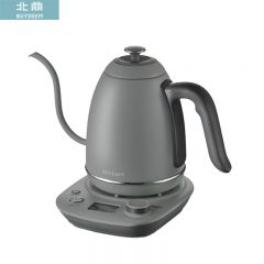北鼎（Buydeem） K821C灰色咖啡手冲壶家用控温泡茶壶电热恒温热水壶电子手冲壶灰色