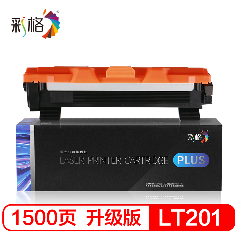 彩格 PLUS系列 LT201 黑色墨粉盒 个