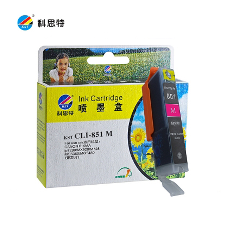 科思特（KST） CLI-851墨盒M洋红单支装 690页 个