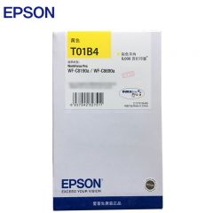 爱普生（EPSON）T01B4黄色原装墨盒 (适用WF-C8690a/WF-C8190a机型)约8000页