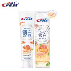 佳洁士（CREST）香氛锁白牙膏清甜红西柚120g美白去黄去牙渍含氟清新口气