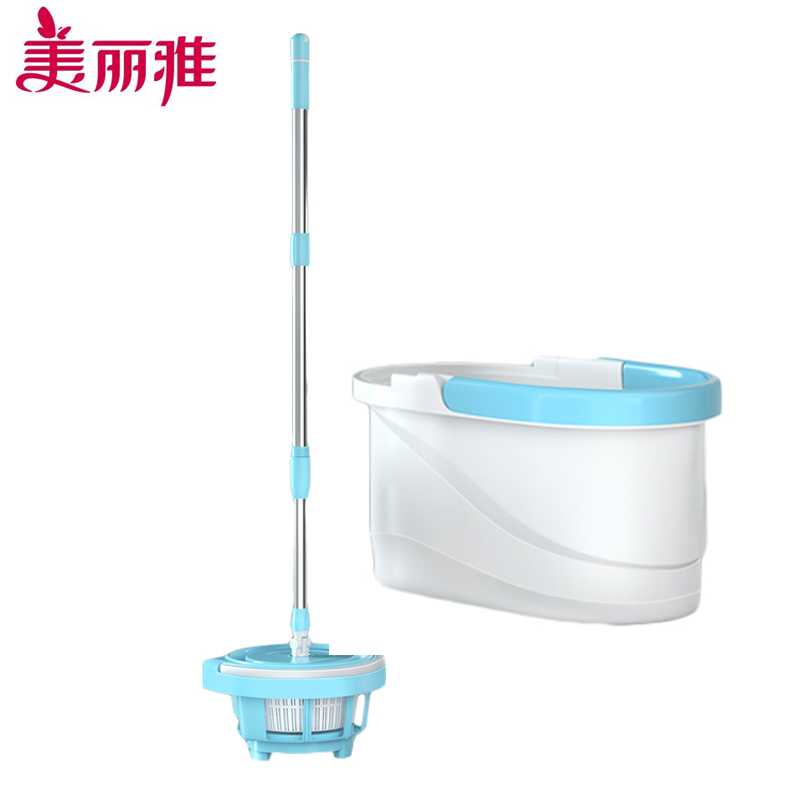 美丽雅（MARYYA）旋转拖把共2拖布拖地不累腰家务更舒适 HC074989