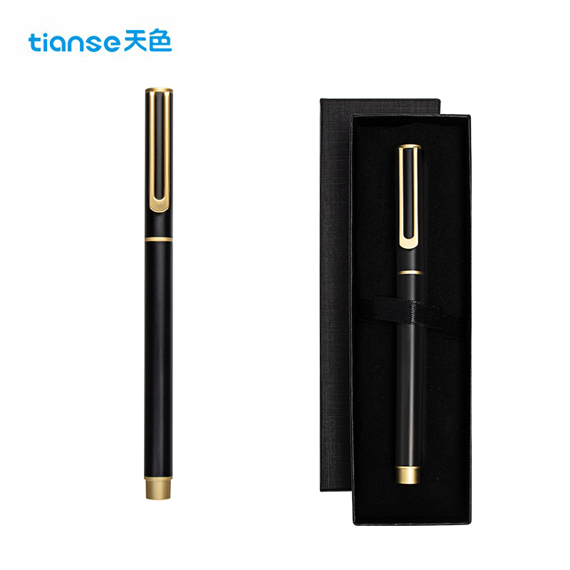 天色（TIANSE） TS-1220 签字笔 黑色盒装