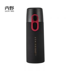 内野（UCHINO） 青珊保温杯（黑色）HU-HW35-01B