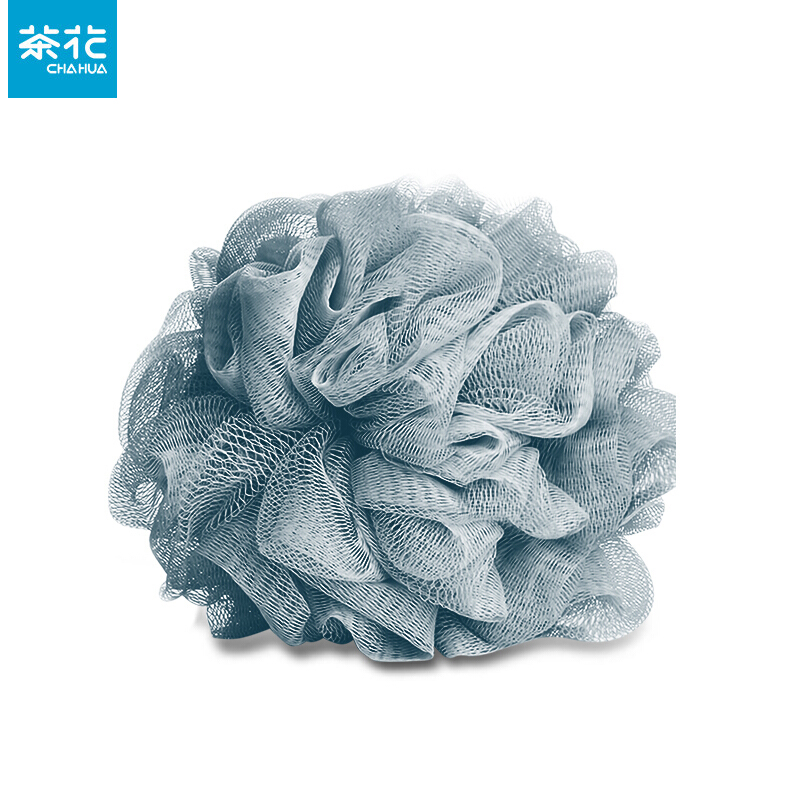 茶花（CHAHUA） 儿童洗澡刷男女搓澡刷颜色随机发沐浴球1枚装K05004