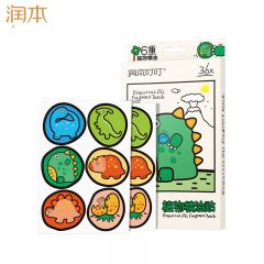 润本（RUNBEN） 植物精油贴卡通贴恐龙王国36片装户外防护贴旅行便携儿童宝宝