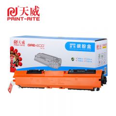 天威（PrintRite） CF350A标准装黑粉盒 带芯片适用于惠普MFP M176 M177 177fw 130A