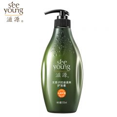 滋源（seeyoung）无患子控油清爽护发素蓬松轻盈顺滑柔亮男女士油性润发乳535ml