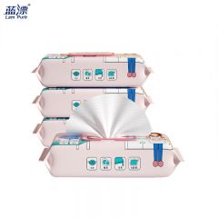 蓝漂（Lam Pure） 厨房湿纸巾清洁抹布5包即擦即净轻松去油污