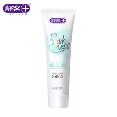 舒客 悠净清新益生菌牙膏(清悦鲜果)120g调节酸碱平衡美白牙齿去黄去渍