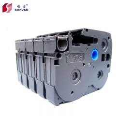 硕方 标签机色带 L-P631 黄底黑字 12mm